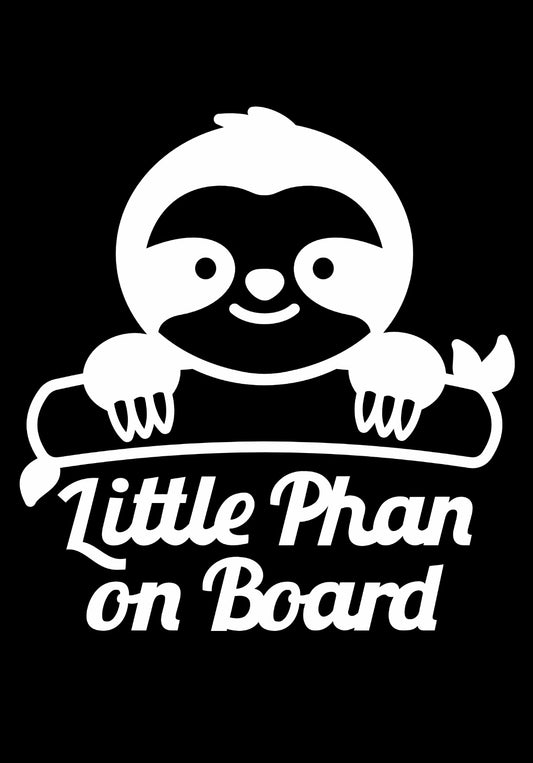 Little Phan on Board Decal Sticker