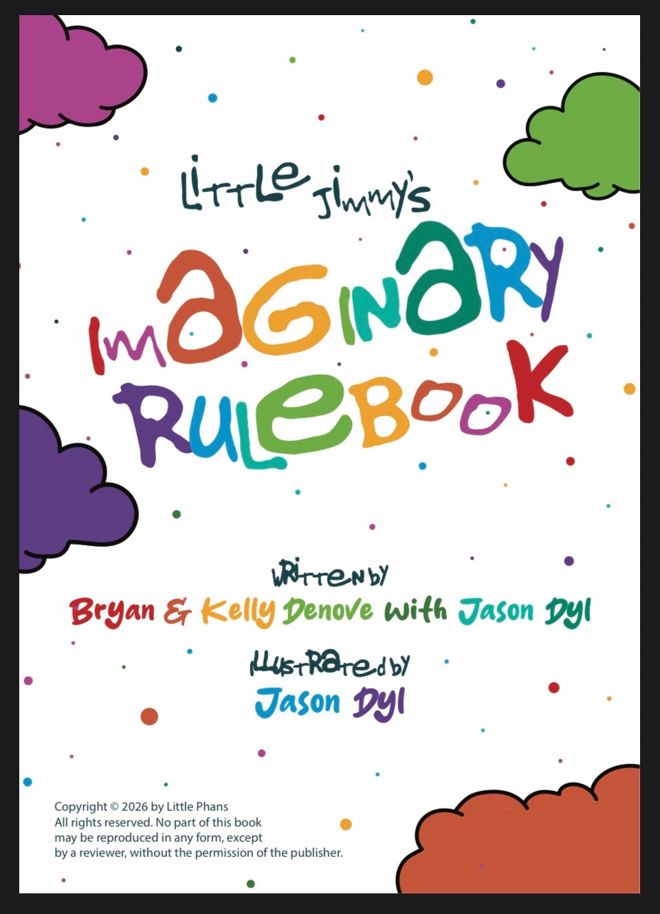 Little Jimmy's Imaginary Rulebook (PRE-ORDER)