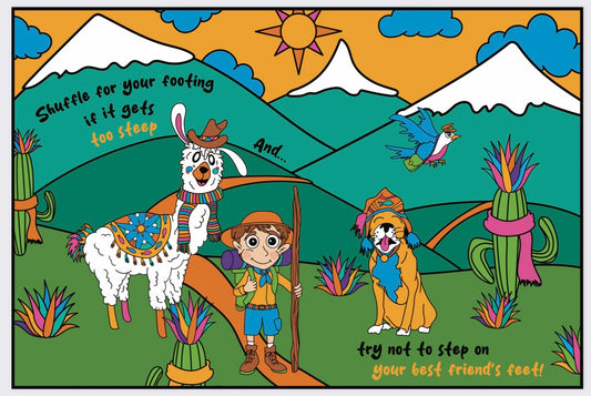 Shuffle for Your Footing Poster