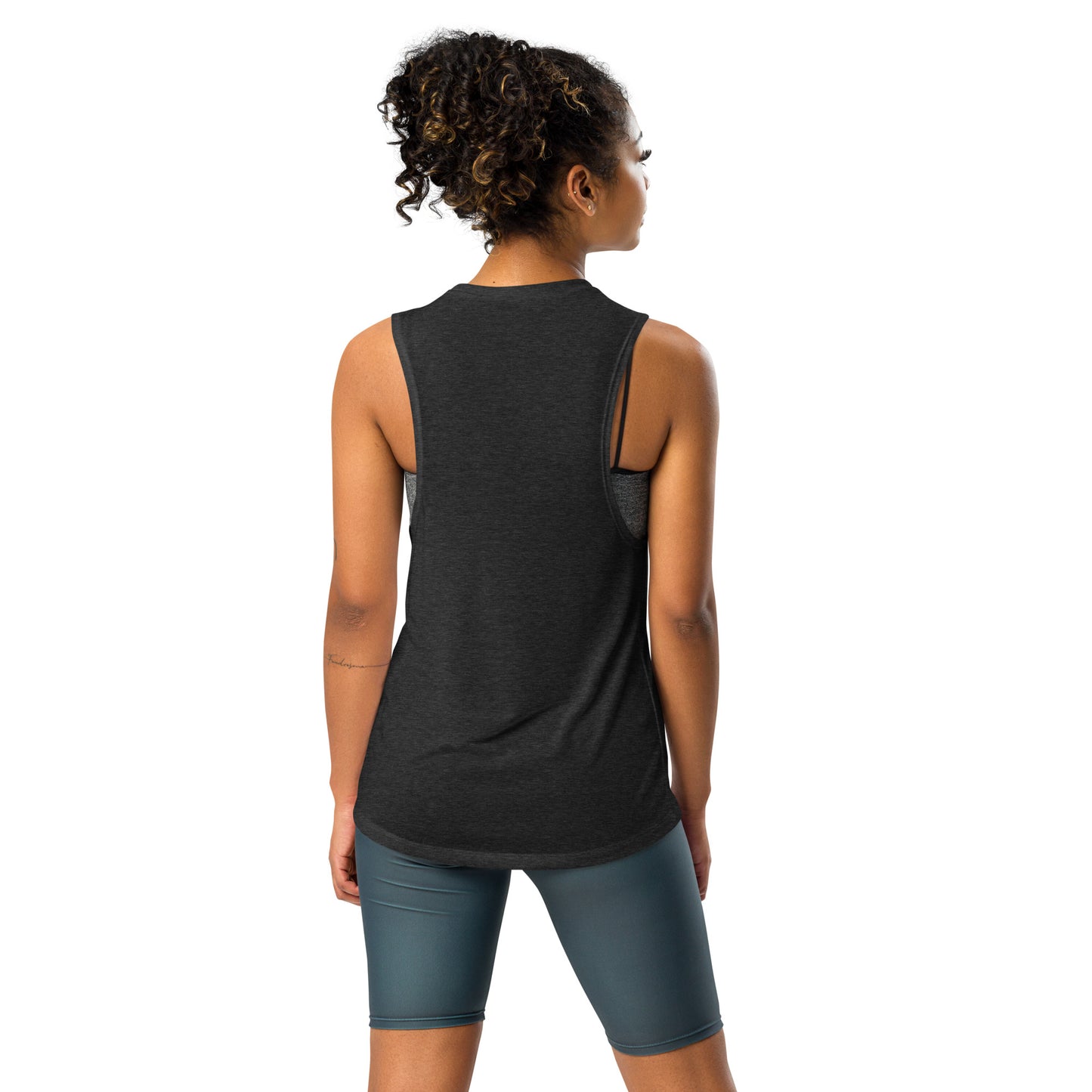 Women's Sport Tank-Pink/Green Logo